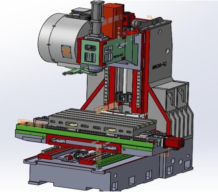 Προσαρμογή CNC Vertical Milling Machine Vm540 με σύστημα ελέγχου Fanuc